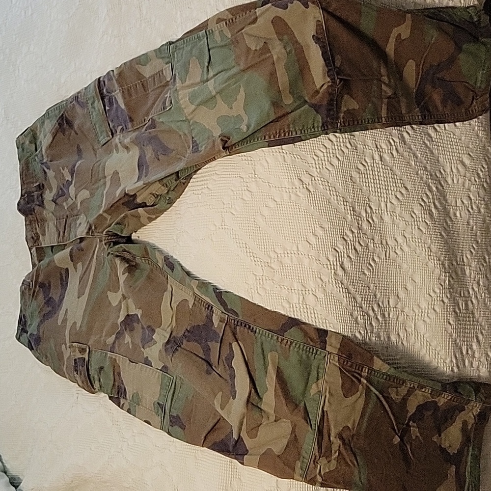 Beau Jeans Division of Propper International Inc. Military Issue Woodland Camo.